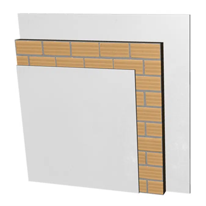 PV01-b Silensis partition wall. ENL+LH7+ENL