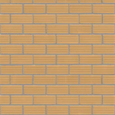 bilde for Half brick thick, hollow brick masonry. LH11,5