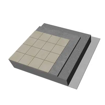 bild för PH01-U-EC-a Internal floor with one-way hollow clay block slab. P+NM+U20.EC+RF