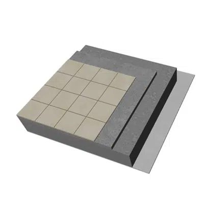 Image for PH01-U-EC-a Internal floor with one-way hollow clay block slab. P+NM+U20.EC+RF