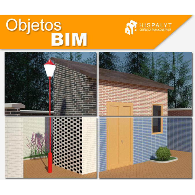 Objetos BIM ¡Descarga gratis! Biblioteca de materiales Fábrica de