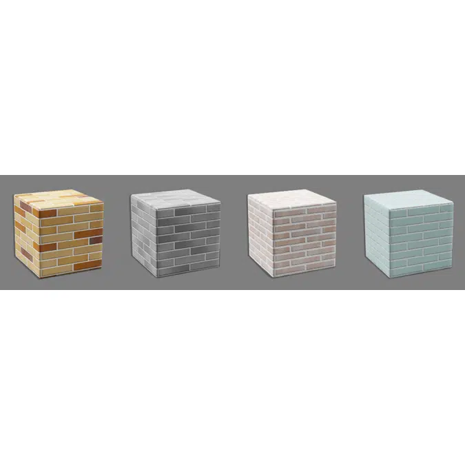 Material Library - Facing brick masonry