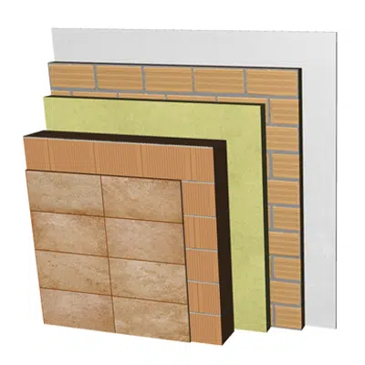 Image for FC15-B2-b Double skin clay block façade. RD+BC19+C+AT+LH7+ENL