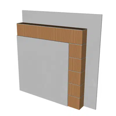 Image for PV01-B1 Silensis partition wall. ENL + BC14 + ENL