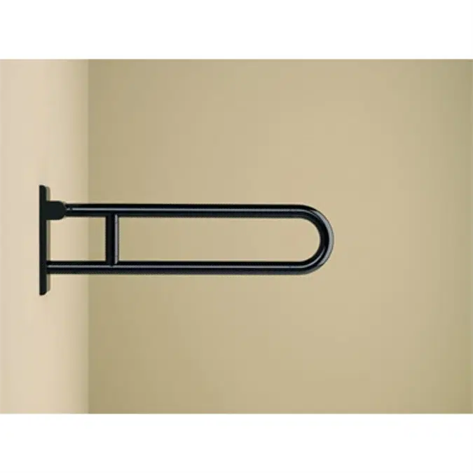 Hinged support rail  rotatable 801-50-120