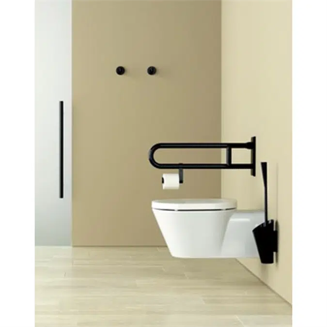 Hinged support rail  rotatable 801-50-120
