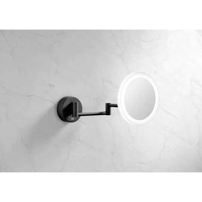 HEWI Cosmetic mirror, illuminated