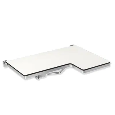 Imagem para HEWI 900-51-208XA L-shaped shower compartment seat with lift-up feature (ADA)}