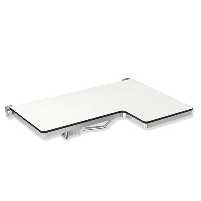 HEWI 900-51-208XA L-shaped shower compartment seat with lift-up feature (ADA)