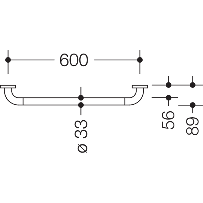 HEWI active+ Support rail