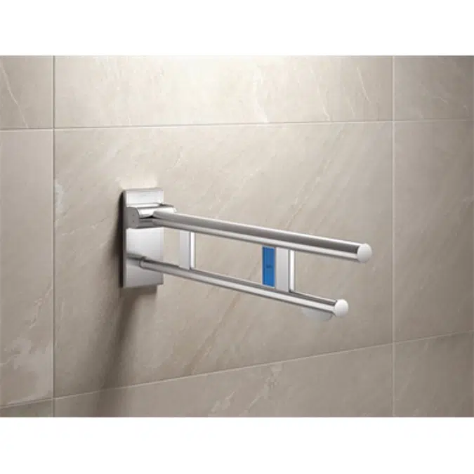 HEWI Mobile hinged support rail Duo 900-50-414XA