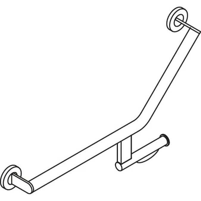 L-shaped support rail, version left, 900-22-33360
