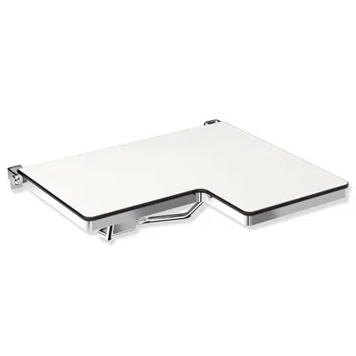 Image pour Siège relevable pour douche HEWI, en forme de L (USA) 900-51-20640