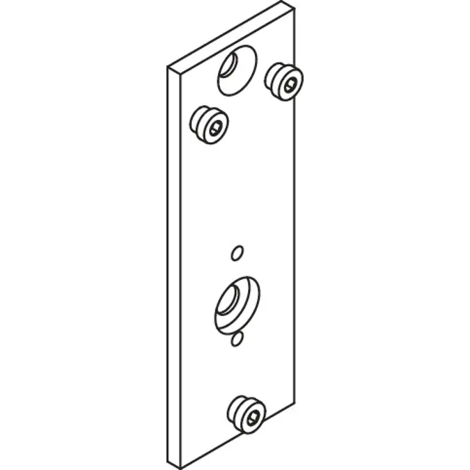 Mounting plate, 900-50-00140