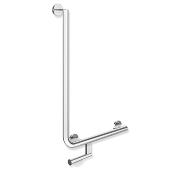 BIM objects - Free download! L-shaped support rail, d=32, 500/750/88 ...