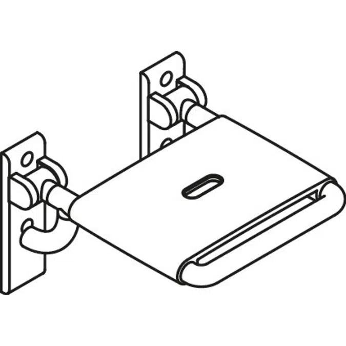 HEWI Hinged seat