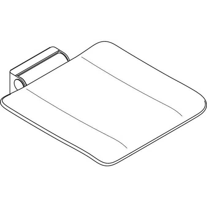 HEWI Mobile hinged seat
