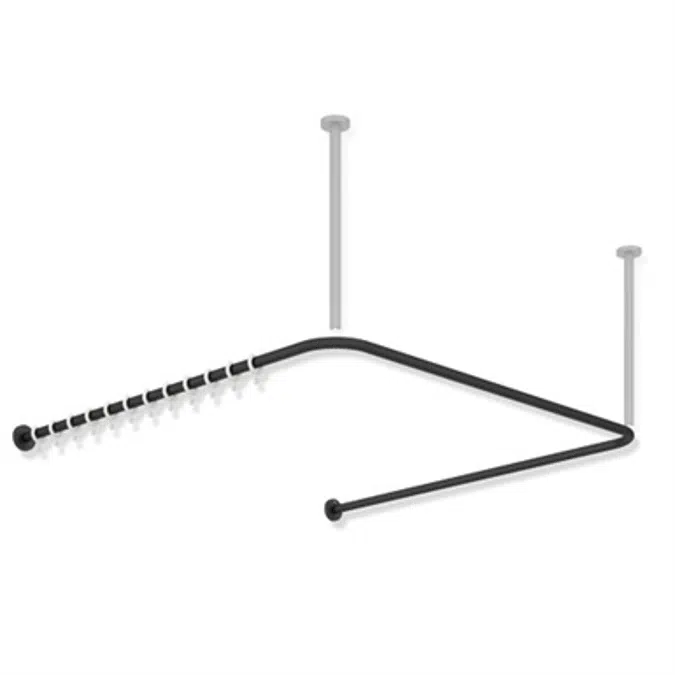 HEWI Shower curtain rail 900-34-30260