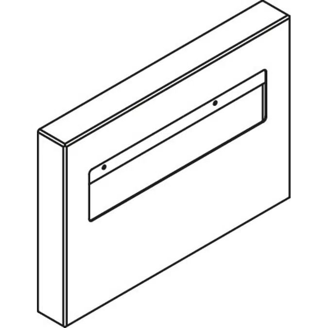 Toilet seat cover dispenser, 900-06-017XA