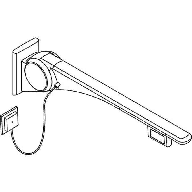 HEWI Stützklappgriff Basic