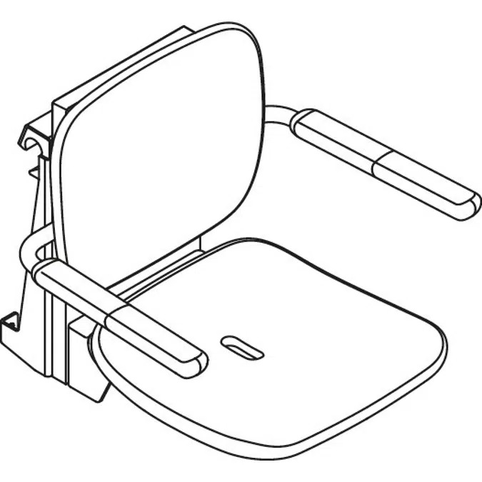 HEWI Hanging seat Premium