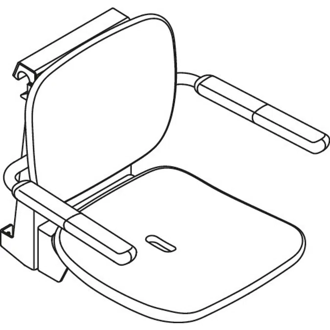 HEWI Hanging seat Premium
