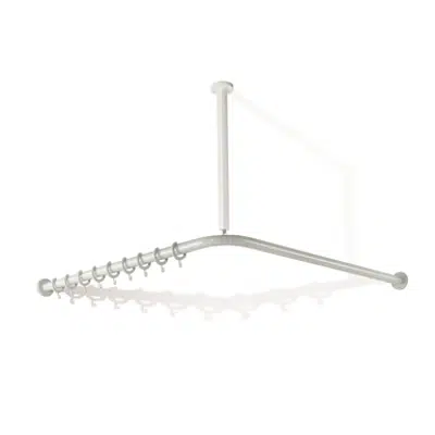 Immagine per Shower curtain rail A1=983