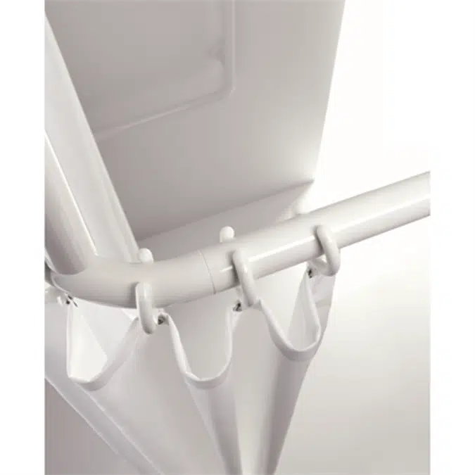 Shower curtain rail A1=983