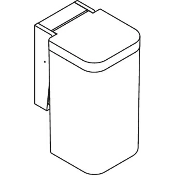 HEWI Hygiene waste bin