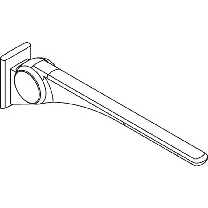 HEWI Stützklappgriff Basic