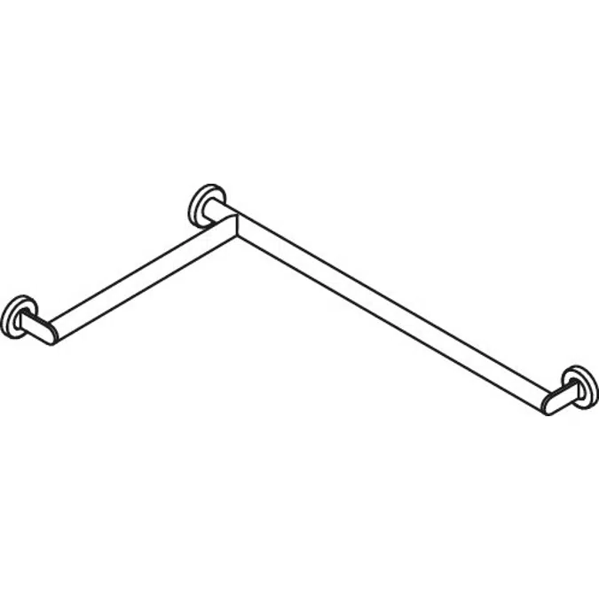 HEWI Shower grab rail