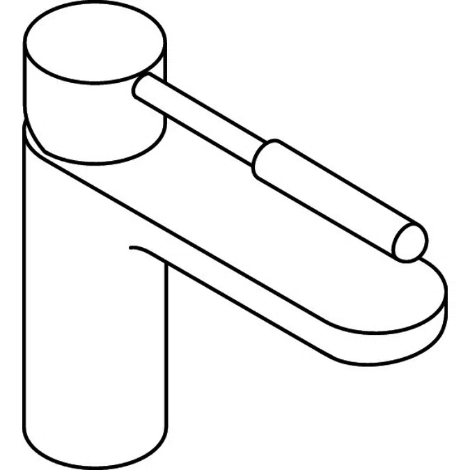 HEWI Single lever washbasin mixer tap