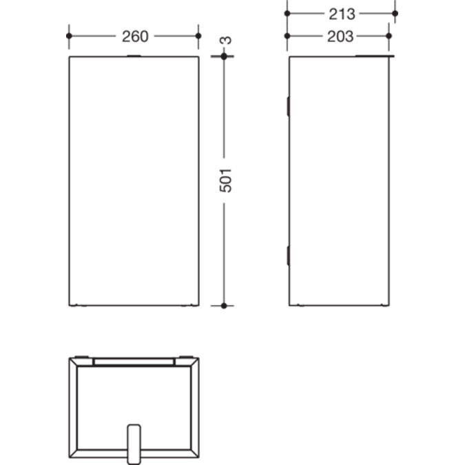 HEWI Wastepaper bin