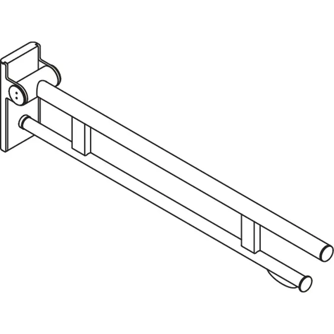 Barre d'appui relevable Duo, 900-50-10840