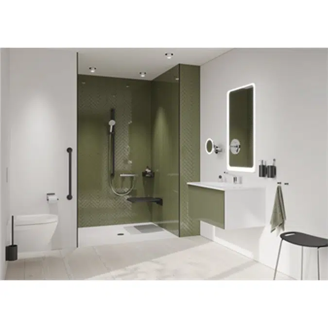 Distributeur de savon liquide avec support HEWI 900-06-00160