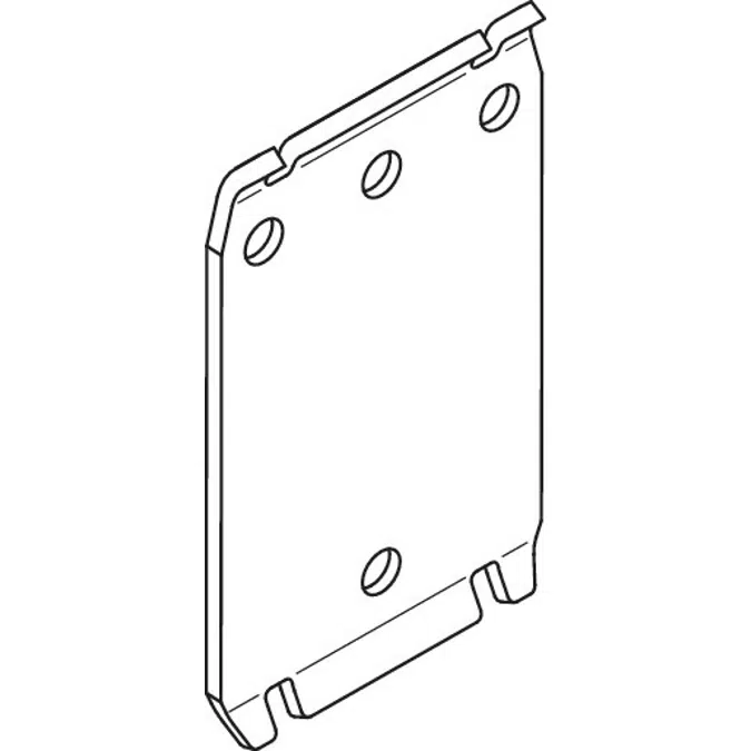 Plaque de montage, 802-50-001XA