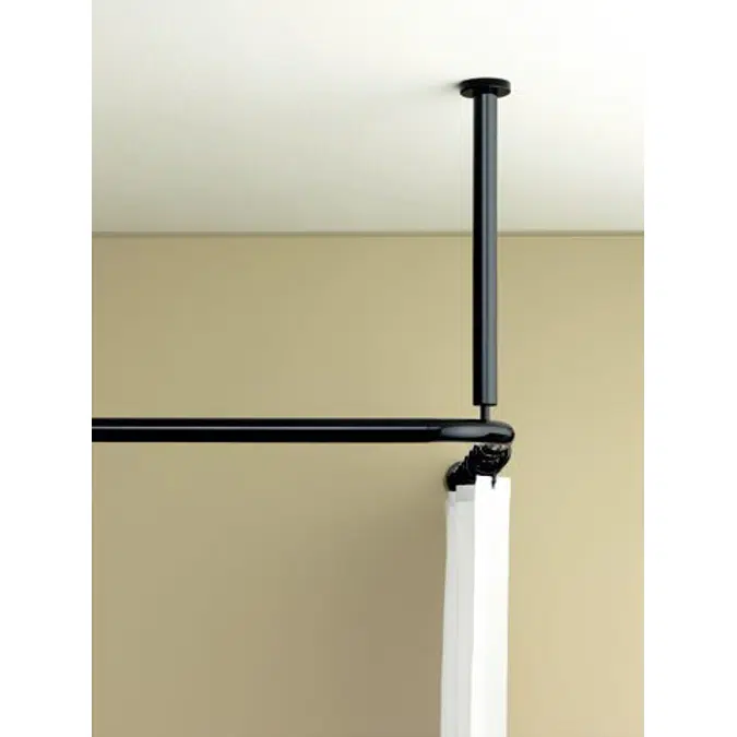 HEWI Shower curtain rail 801-34-140