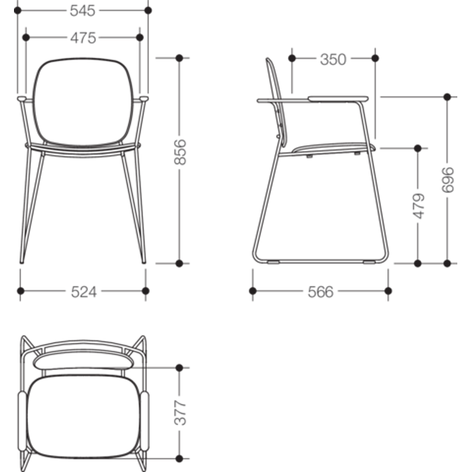 HEWI Bath chair