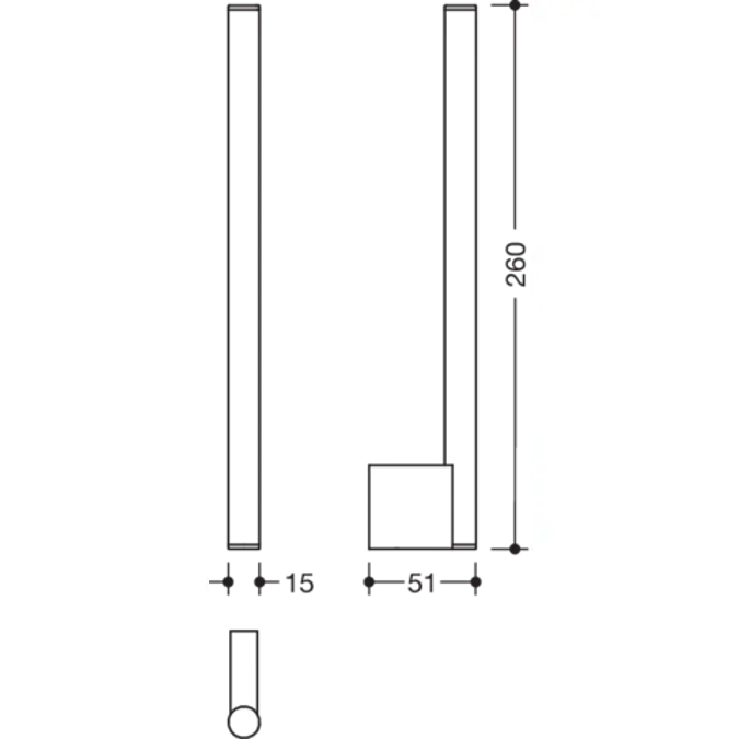 Reservepapierhalter, 2-fach, pulverbeschichtet, 900-21-00660