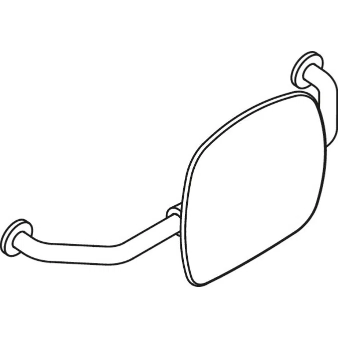 Rückenstütze, Lehne tiefschwarz, 801-51-9173