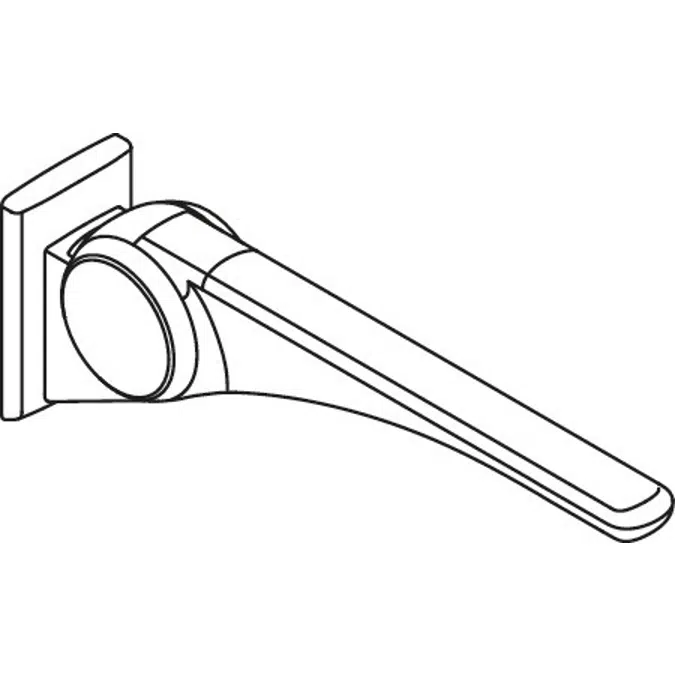 Barre d'appui relevable Basic HEWI