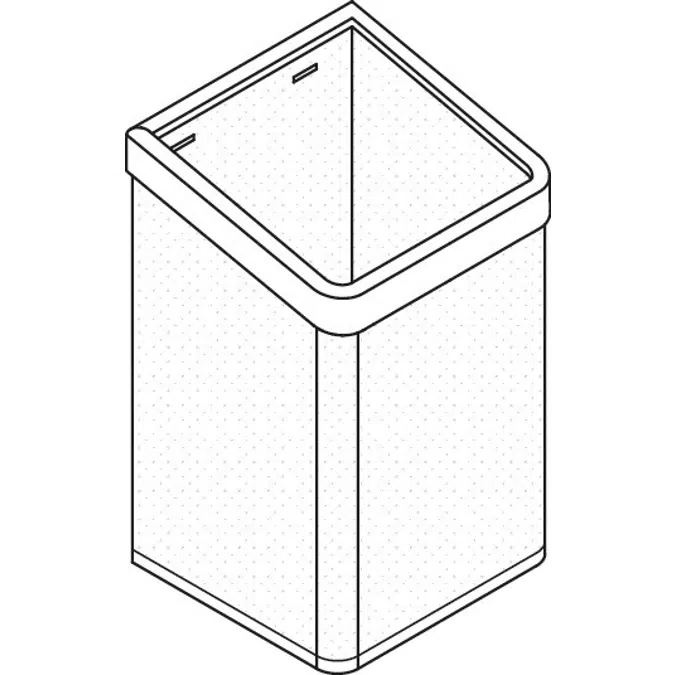 HEWI active+ Paper towel basket