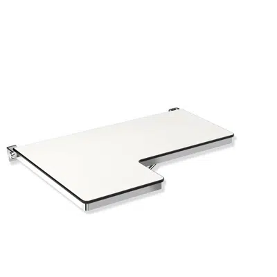 Image pour Siège relevable pour douche HEWI, en forme de L (USA) 900-51-20940