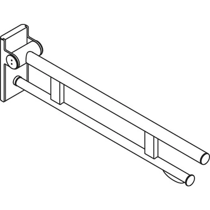 Barre d'appui relevable Duo, 900-50-107XA