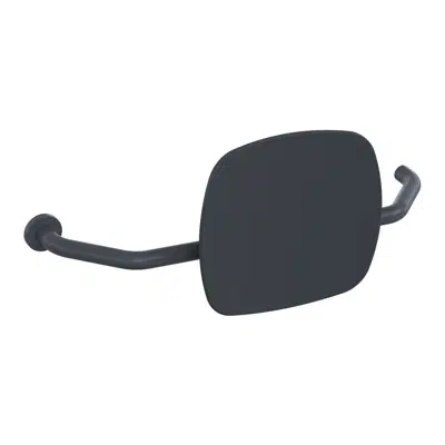 Image for Backrest, Matt editionModel lefthand,support left, rose right,backrest anthracite grey, 801-51B9272L