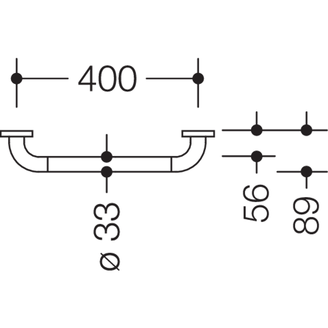 HEWI Support rail