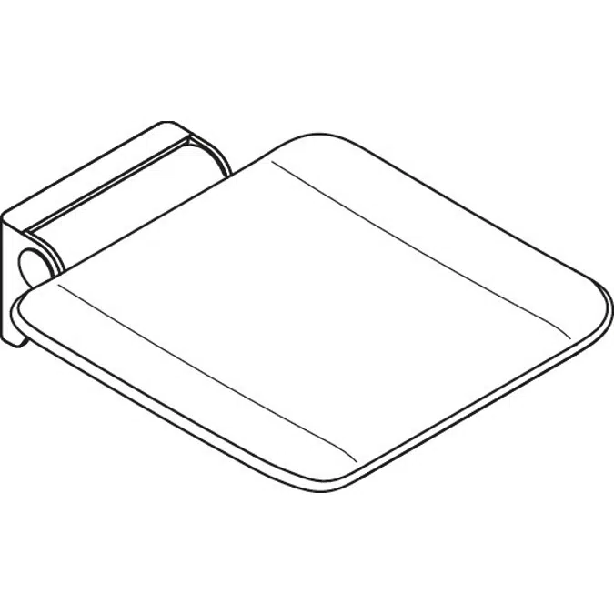 HEWI Hinged seat