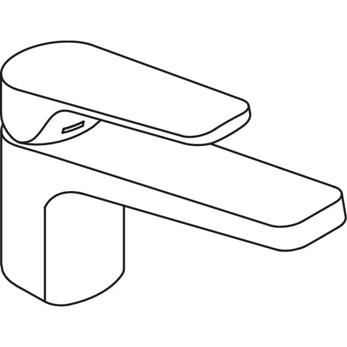 HEWI Single lever washbasin mixer tap