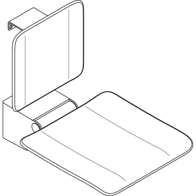 HEWI Hinged seat