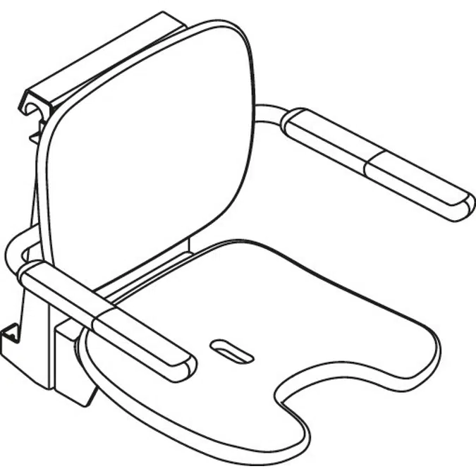 Siège suspendu Premium HEWI, 802-51-13660